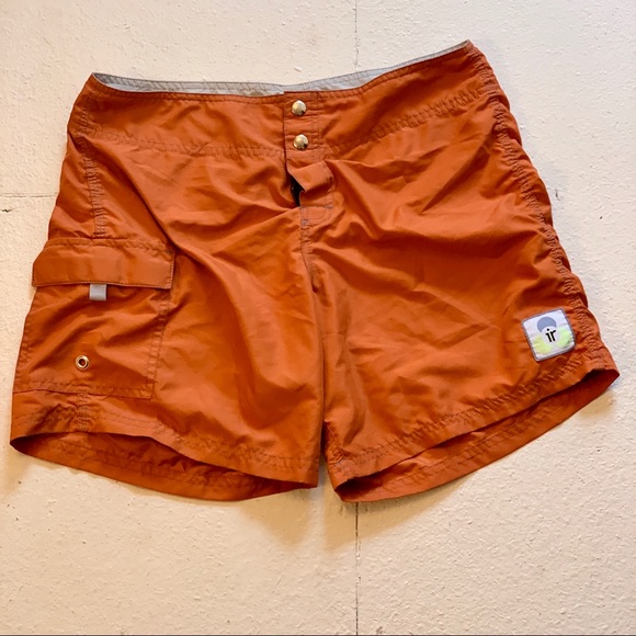 Immersion Research - Orange Paddling/Swim Shorts - Picture 1 of 4